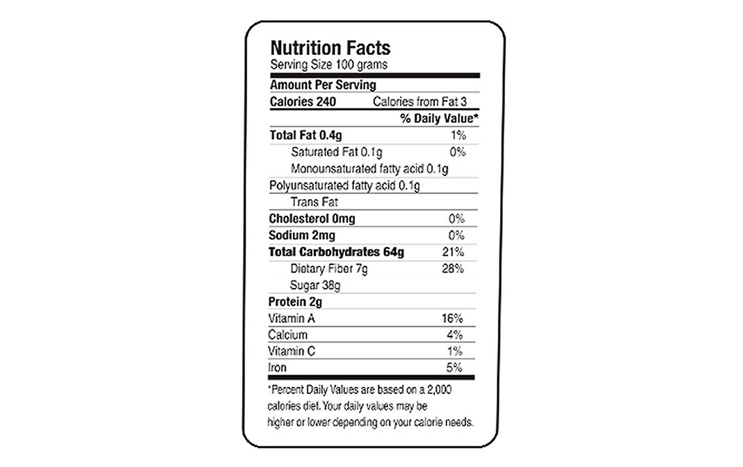 Gourmia California Prunes    Pack  200 grams